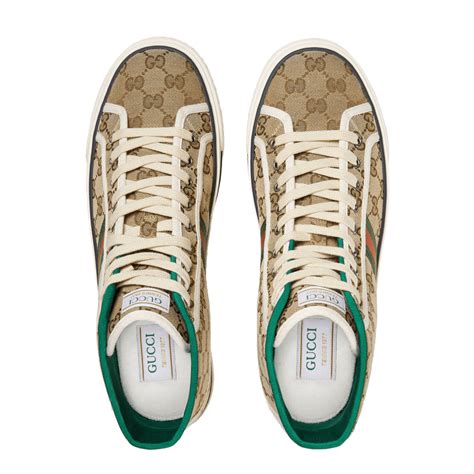 gucci tennis tee mens|authentic Gucci sneakers for men.